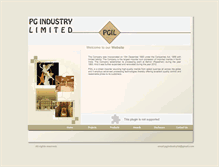 Tablet Screenshot of pgil.com